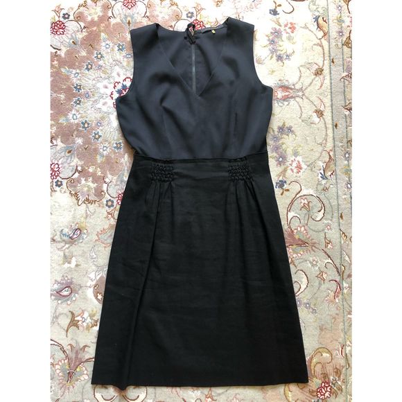 Elie Tahari Linen Blend Dress - Picture 2 of 10